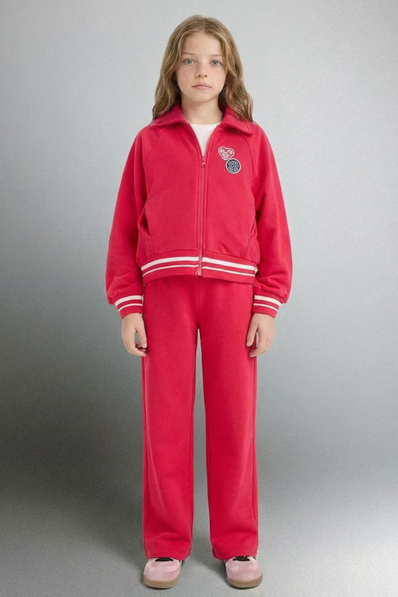 DeFacto : Girl Sweatshirt and Sweatpants 2 Piece Set