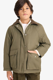 DeFacto : Boy Waterproof Zippered Puffer Jacket