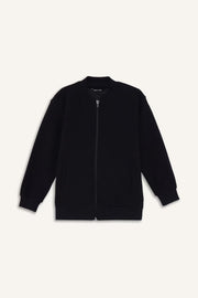 DeFacto : Regular Fit Bomber Collar Zip-Up Sweatshirt