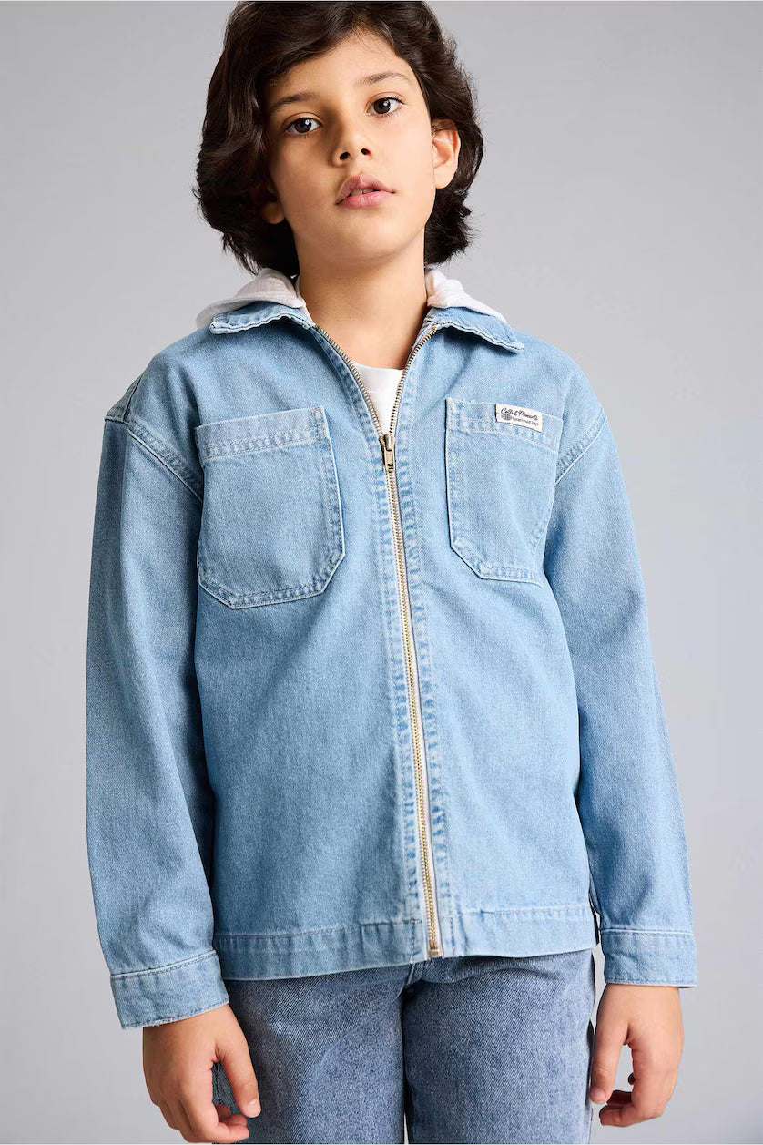 DeFacto : Boy Removable Hooded Jacket