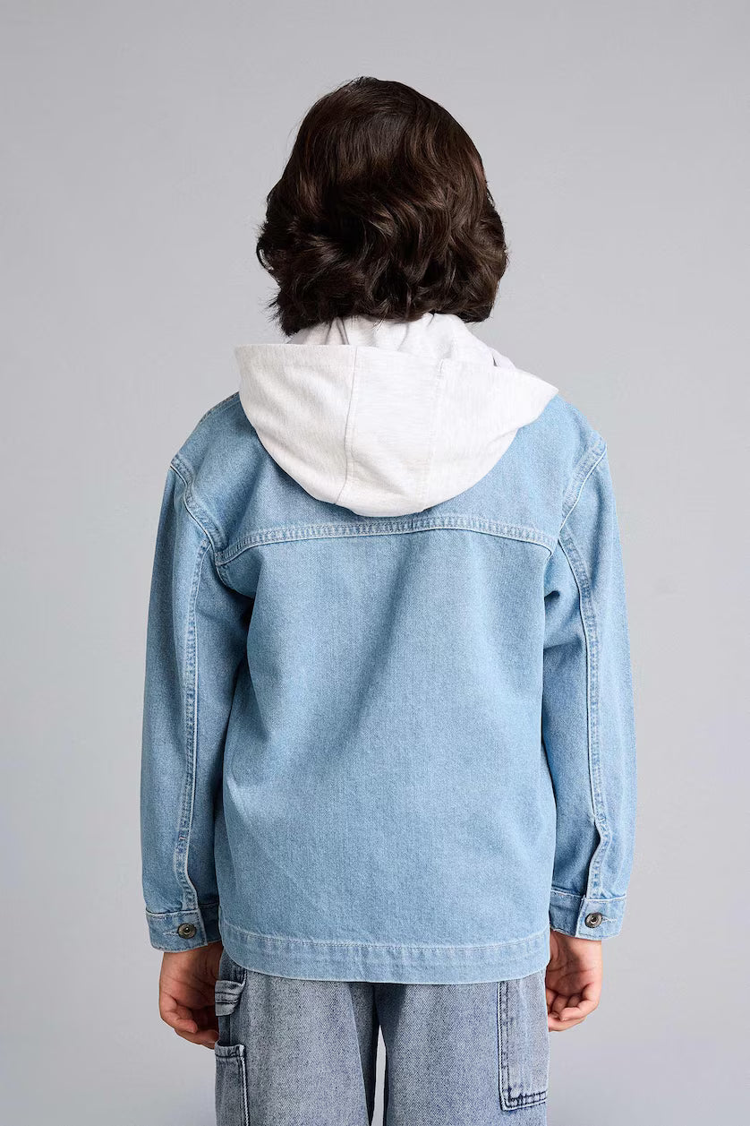 DeFacto : Boy Removable Hooded Jacket
