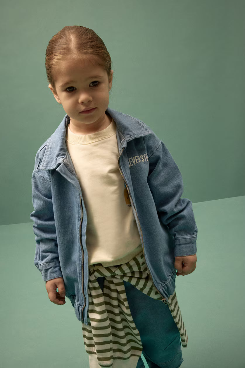 DeFacto : Baby Boy Zip-Up Denim Jacket
