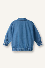 DeFacto : Baby Boy Zip-Up Denim Jacket