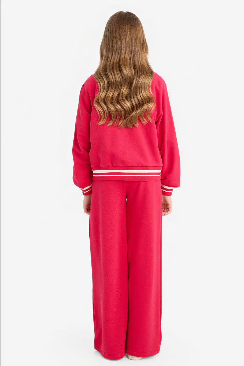 DeFacto : Girl Sweatshirt and Sweatpants 2 Piece Set
